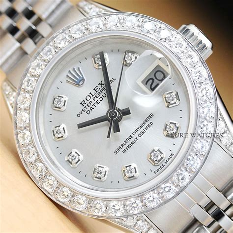 rolex damer|rolex diamond watches for women.